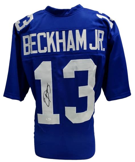 odell beckham jr signed jersey